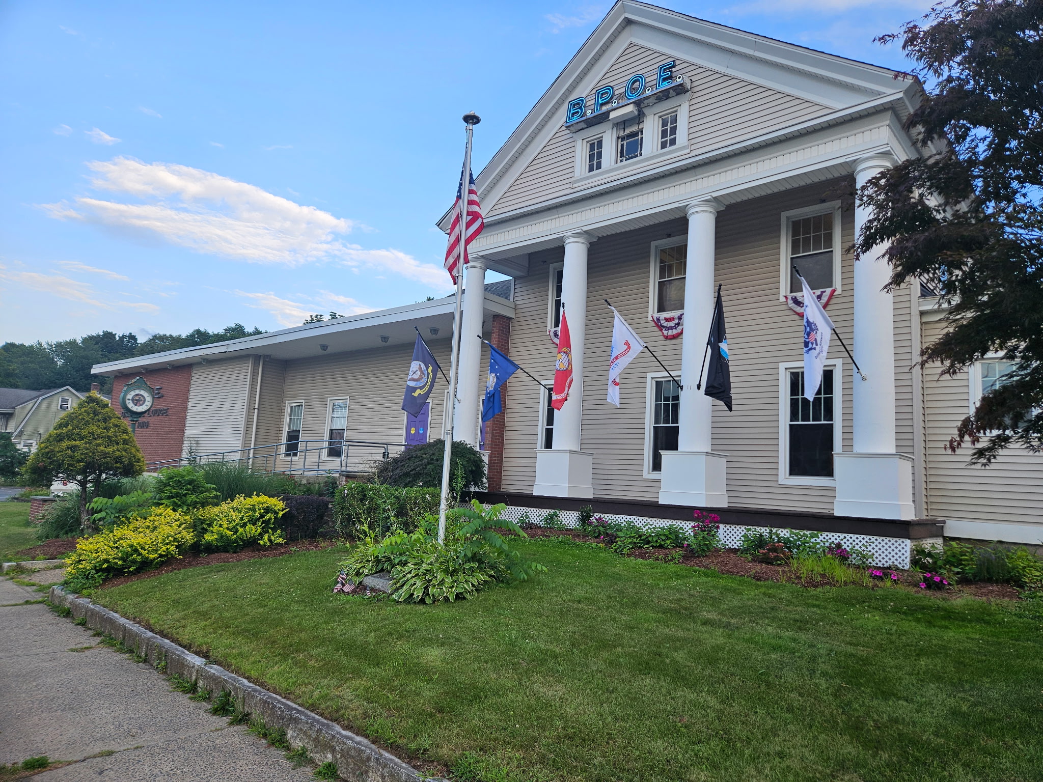 Present-day Bristol Lodge of Elks No. 1010 building